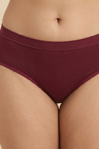 Zivame Medium Rise Full Coverage Seamless Hipster Panty (Pack of 3) - Multicolor — thumbnail 5